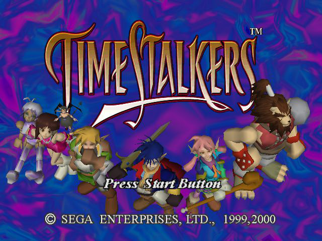 Time Stalkers Title Screen